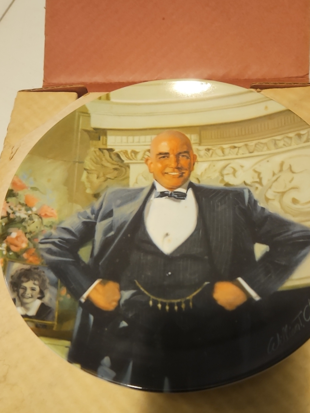 Knowles "Daddy Warbucks" Collectible Plate